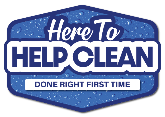 here to help clean company logo